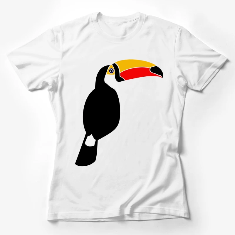 Illustration d'un toucan coloré Femme T-Shirt