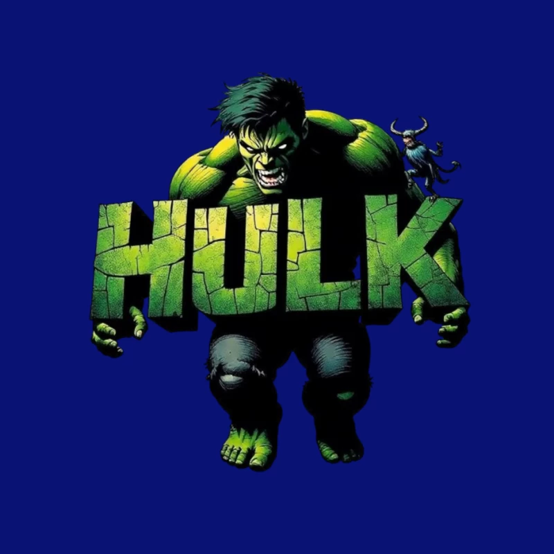 Hulk Comic Art Pin