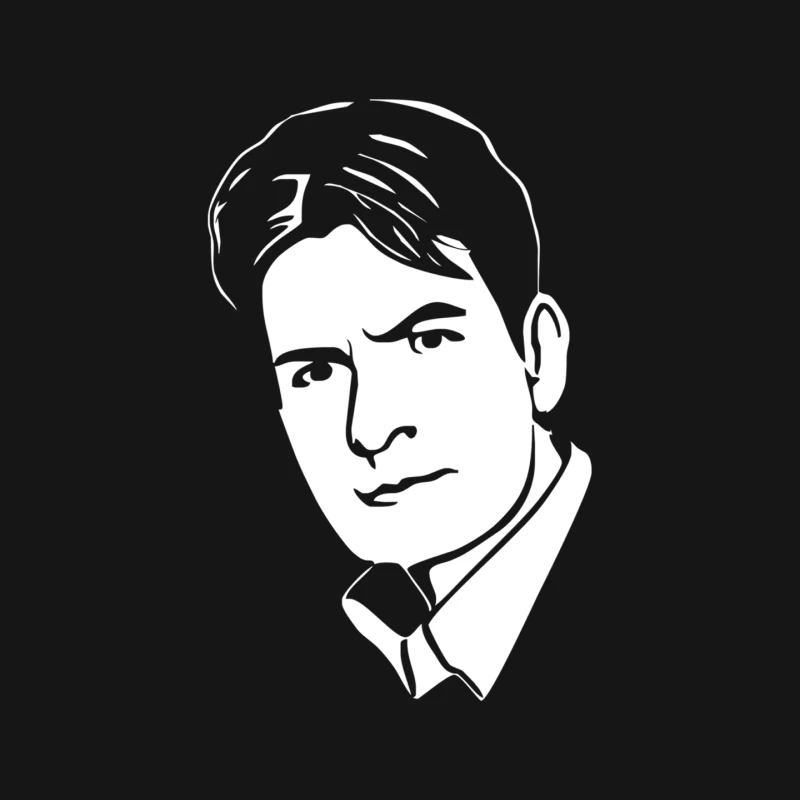 Charlie Sheen ,film Mouse Pad