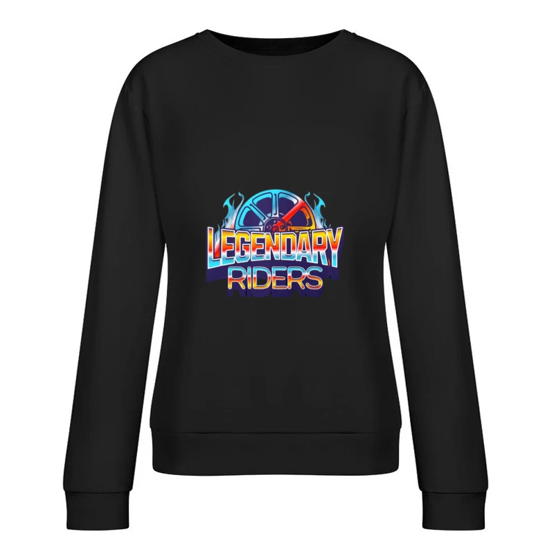 Conception Graphique Riders Légendaires Femme Sweat-shirt à enfiler