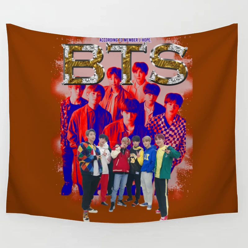 BTS Group Members and Name Meaning Tapestry