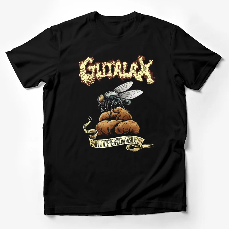 Gutalax The Shitpendables Male T-Shirt