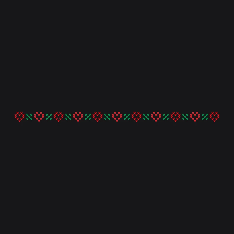 Motif pixel art rouge et vert Homme Sweat à capuche