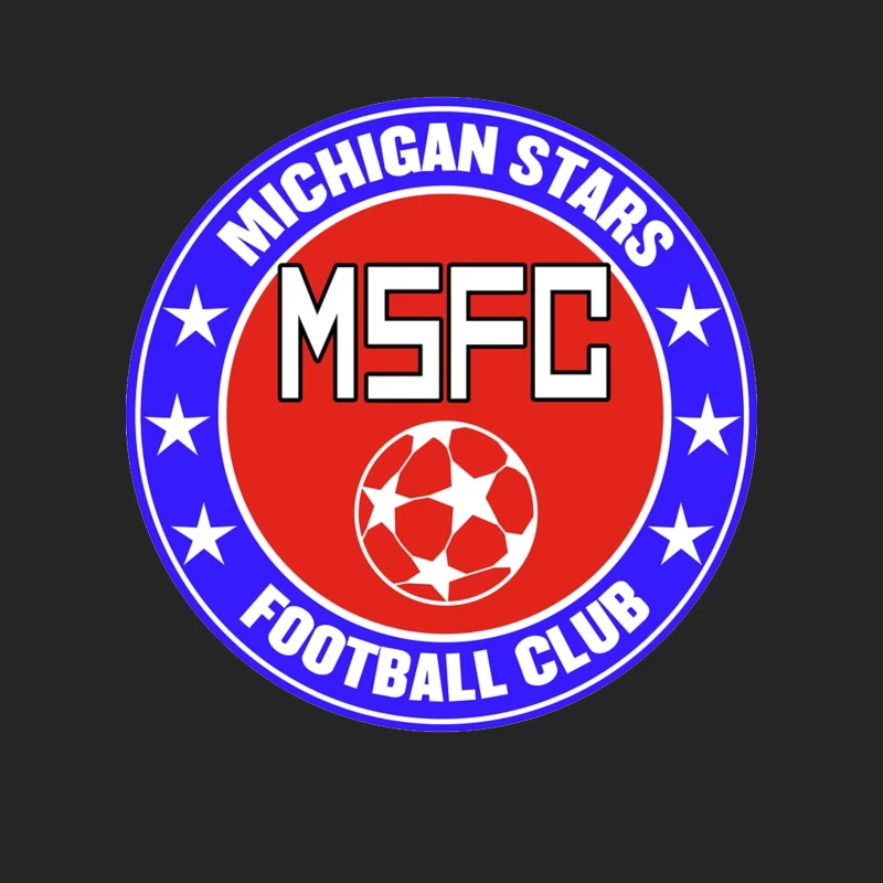 Michigan Stars Football Club Soccer Team Logo Female Pullover Sweatshirt