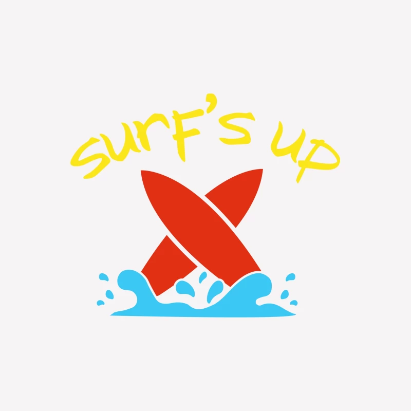 Aloha Surfer, planches de surf croisées Femme T-Shirt