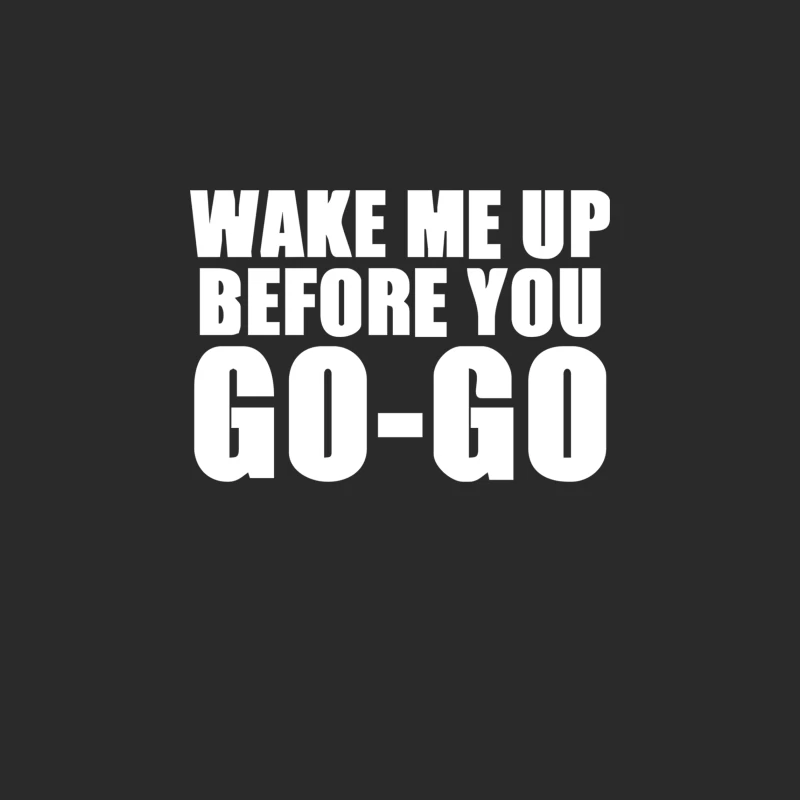 Wake Me Up Before You Go-Go Retro 80s wham Baseball Cap