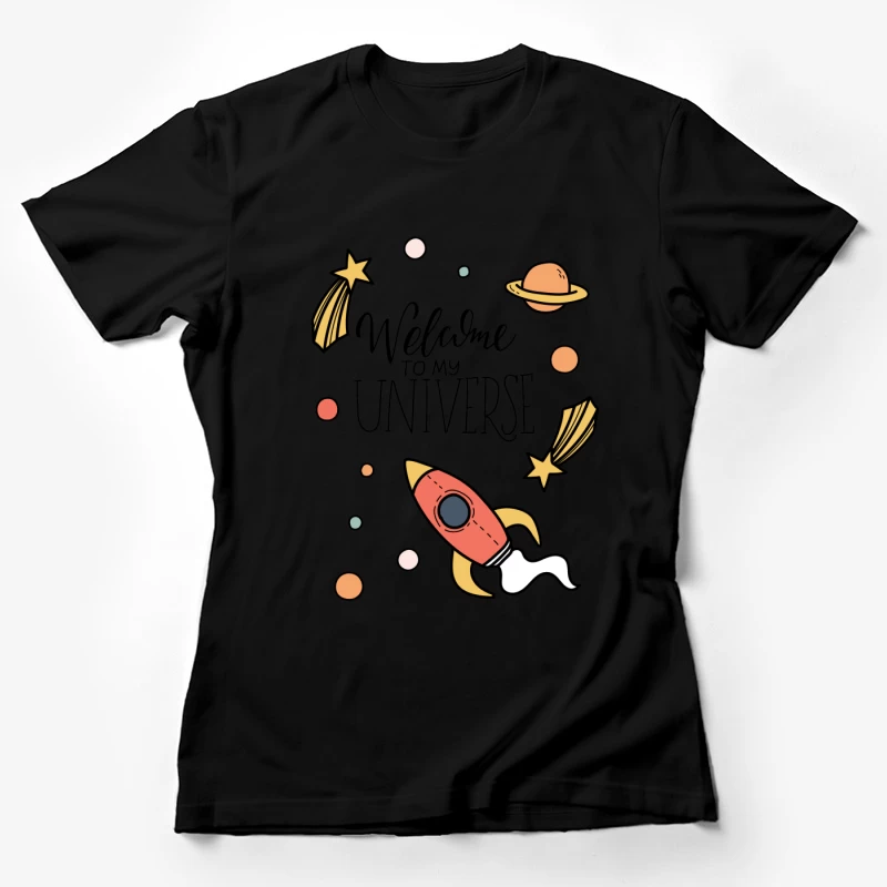 Bienvenue dans l'univers céleste Femme T-Shirt