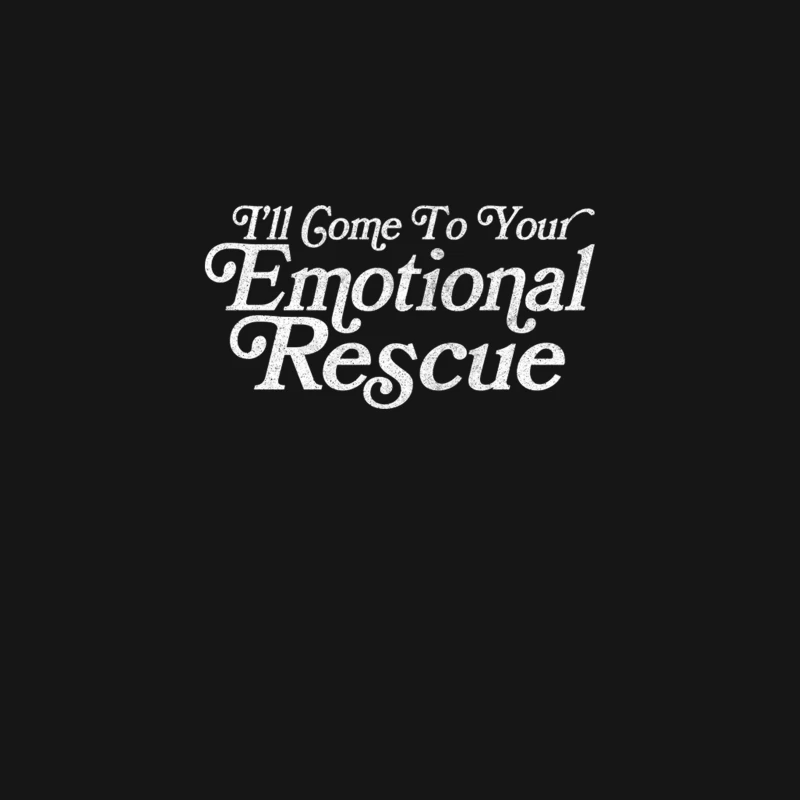 Emotional Rescue  Lyrics Typography Desk Mat