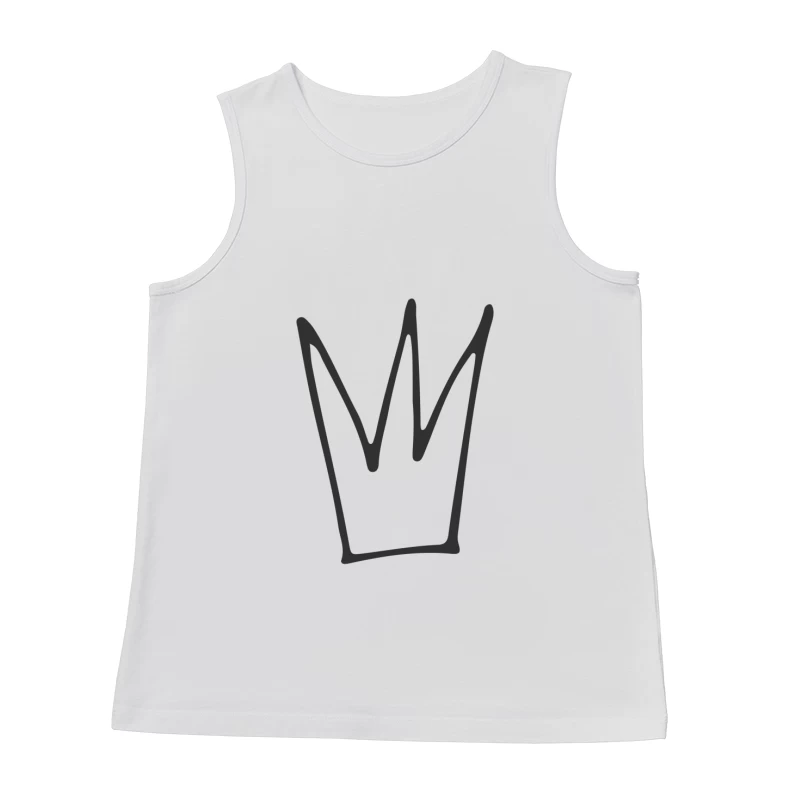 Couronne artistique minimaliste Homme Débardeur