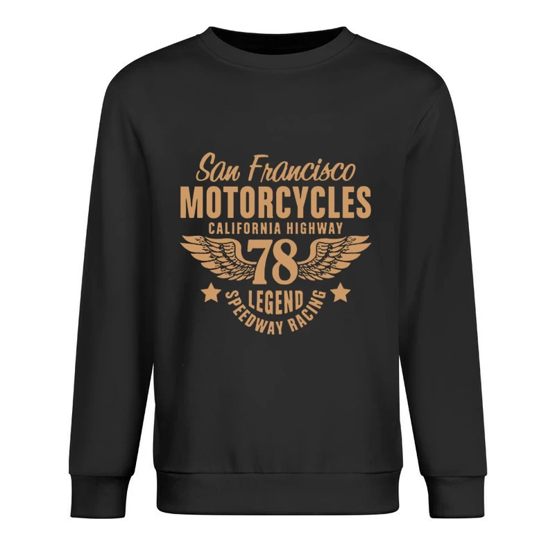 San Francisco Motorräder Legende Herren Pullover Sweatshirt