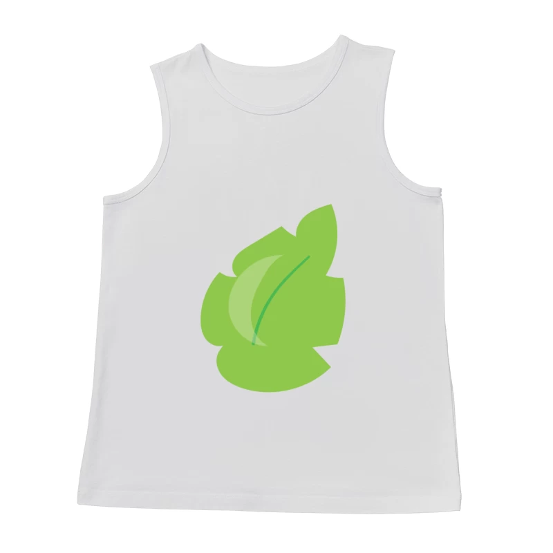 Icône de feuille verte Homme Débardeur