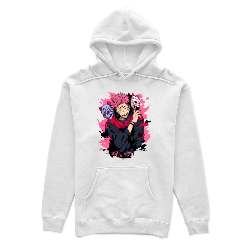 Anime-Charakter mit Masken Damen Pullover Hoodie