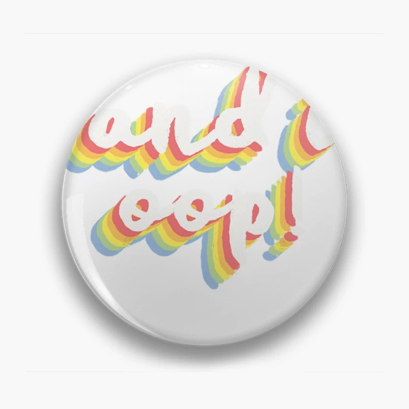 and I oop!  Original VSCO Design Pin