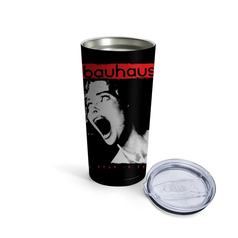 Bauhaus - In Fear of Fear Gothic Album Art Travel Mug