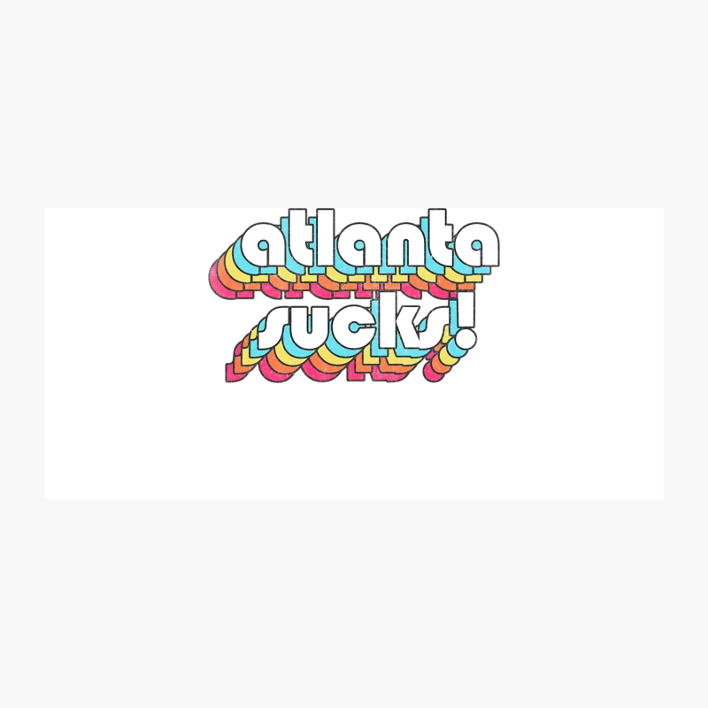 Atlanta Sucks  Funny Atlanta GA Design Coffee Mug
