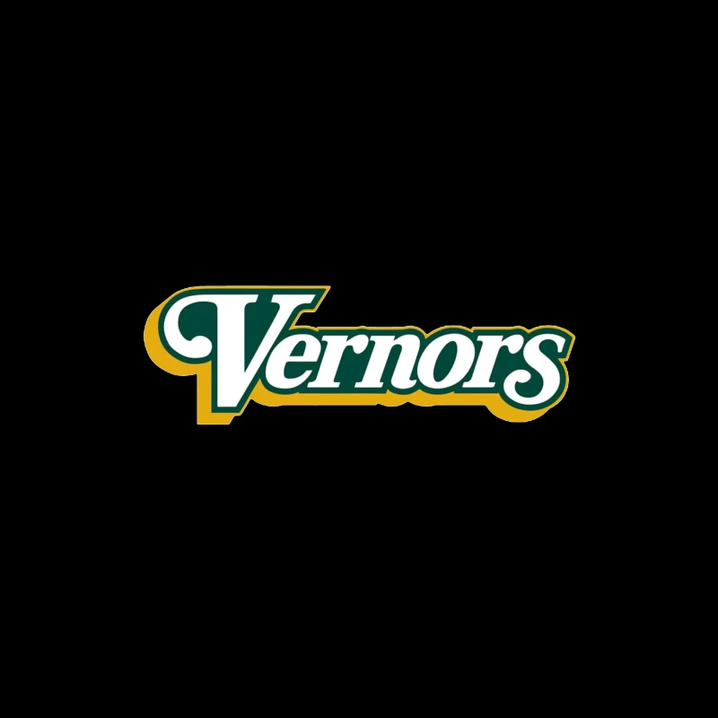 Vernors Ginger Ale Vintage Brand Logo Throw Pillow