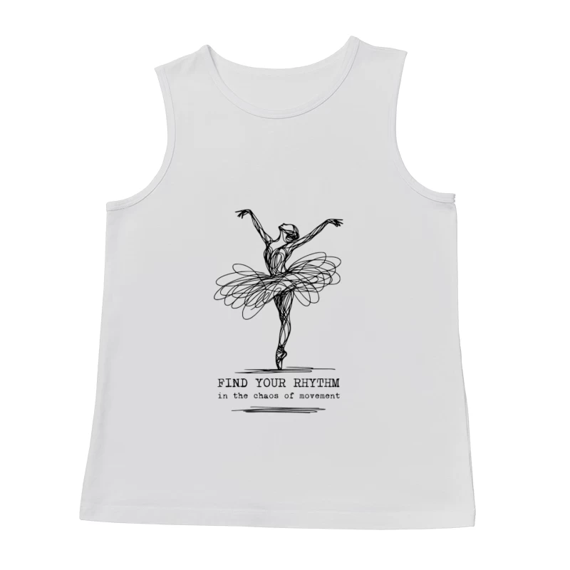 Danse de la ballerine en mouvement Homme Débardeur