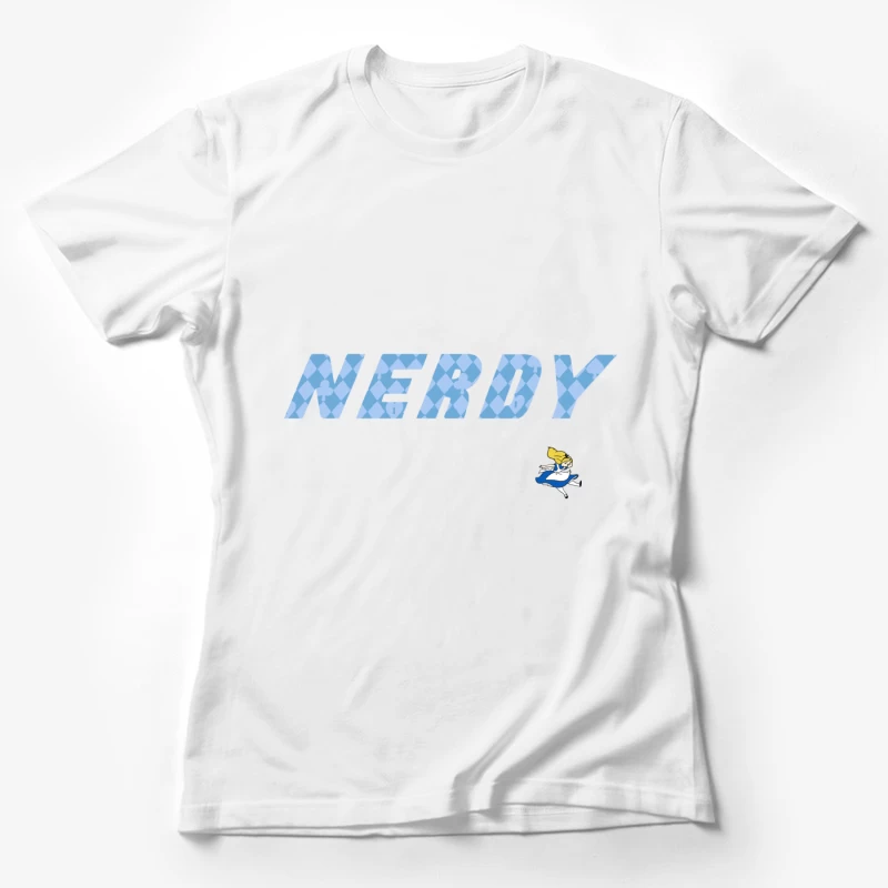 Nerdy Design mit Spielfigur Damen T-Shirt