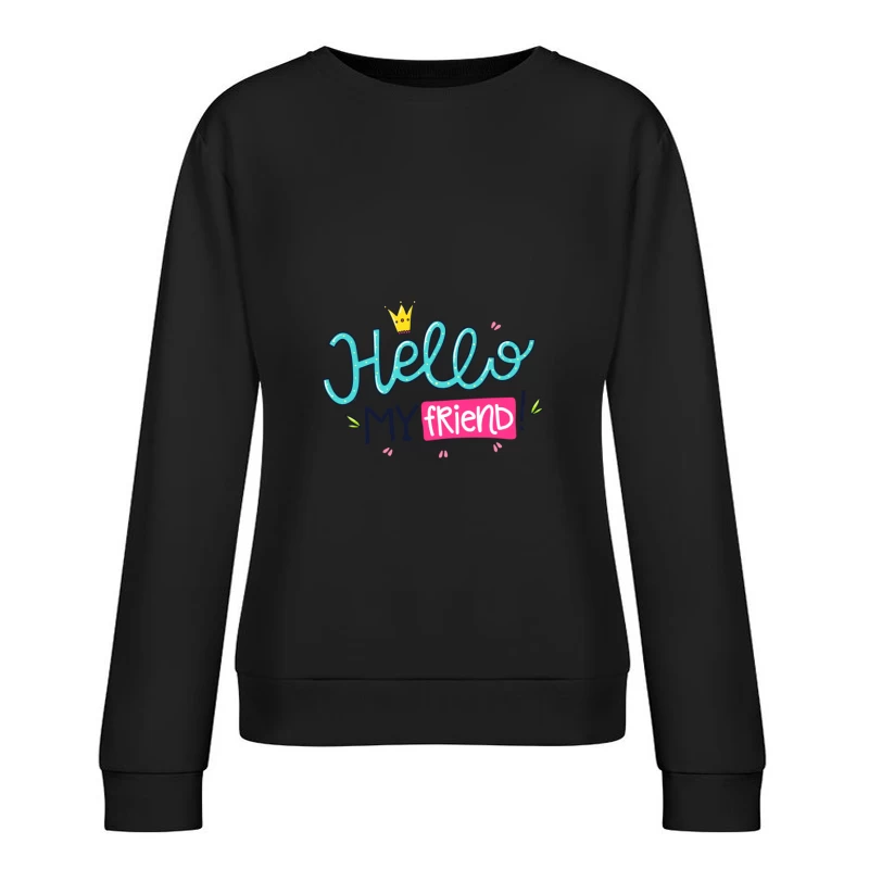 Salutation Amicale Femme Sweat-shirt à enfiler