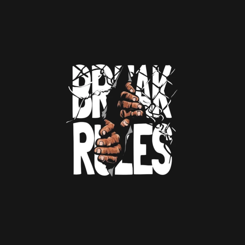 Break Rules Graphic Design Male Long Sleeve T-Shirt