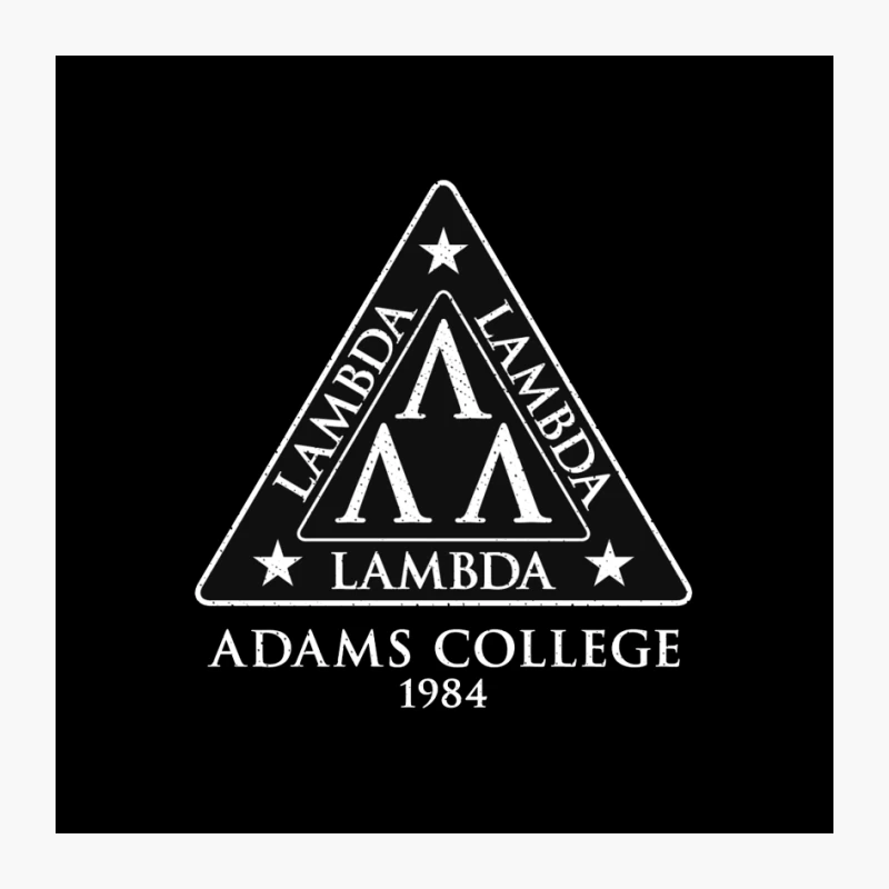Lambda Adams College Pin