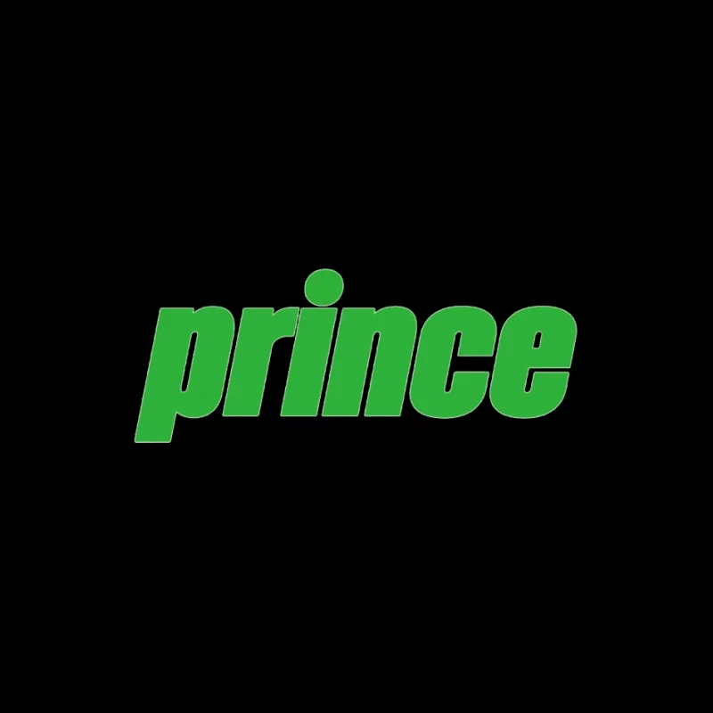 Prince Sports Brand Green Logo Pin