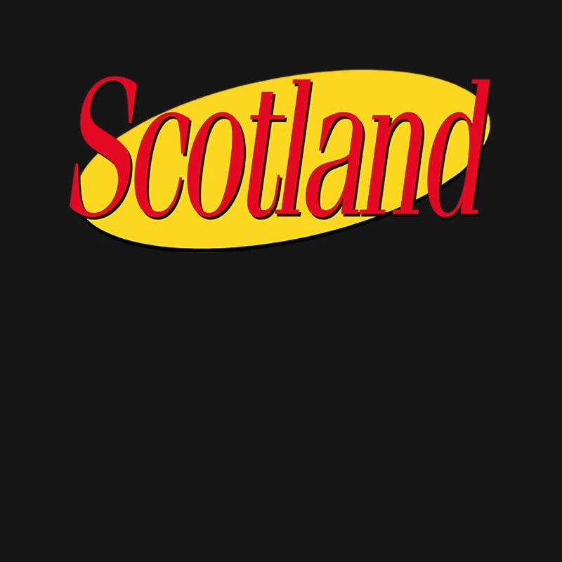 90s TV Scottish Logo Mouse Pad