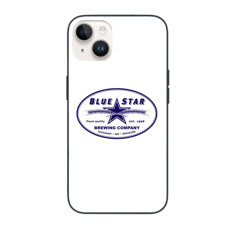 Blue Star Beer iPhone Case