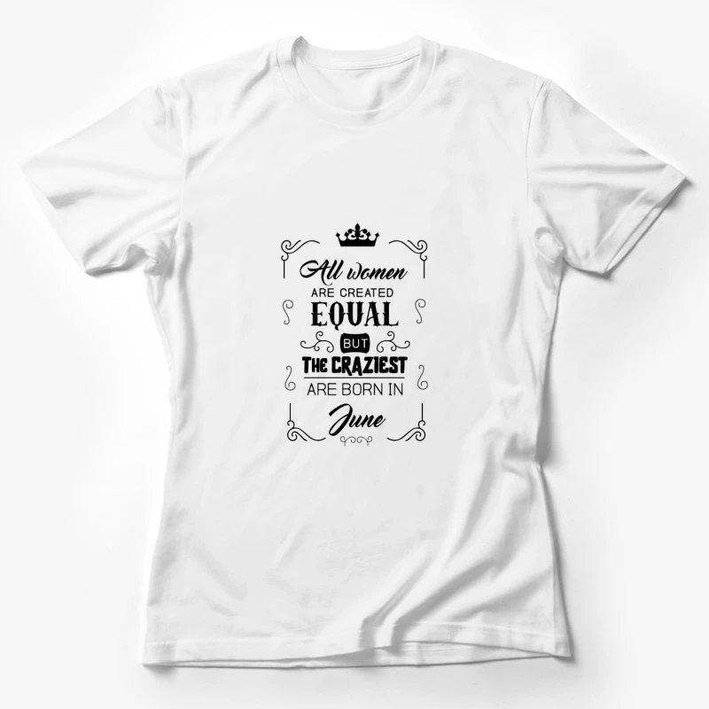 Sourire dessiné avec texte inspirant Femme T-Shirt