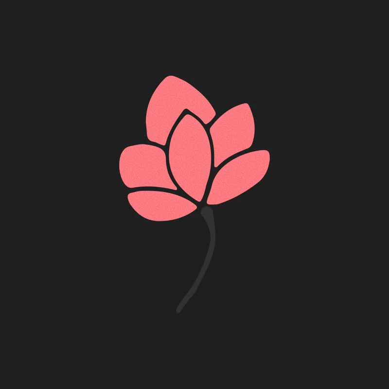 Illustration de fleur minimaliste Homme Débardeur
