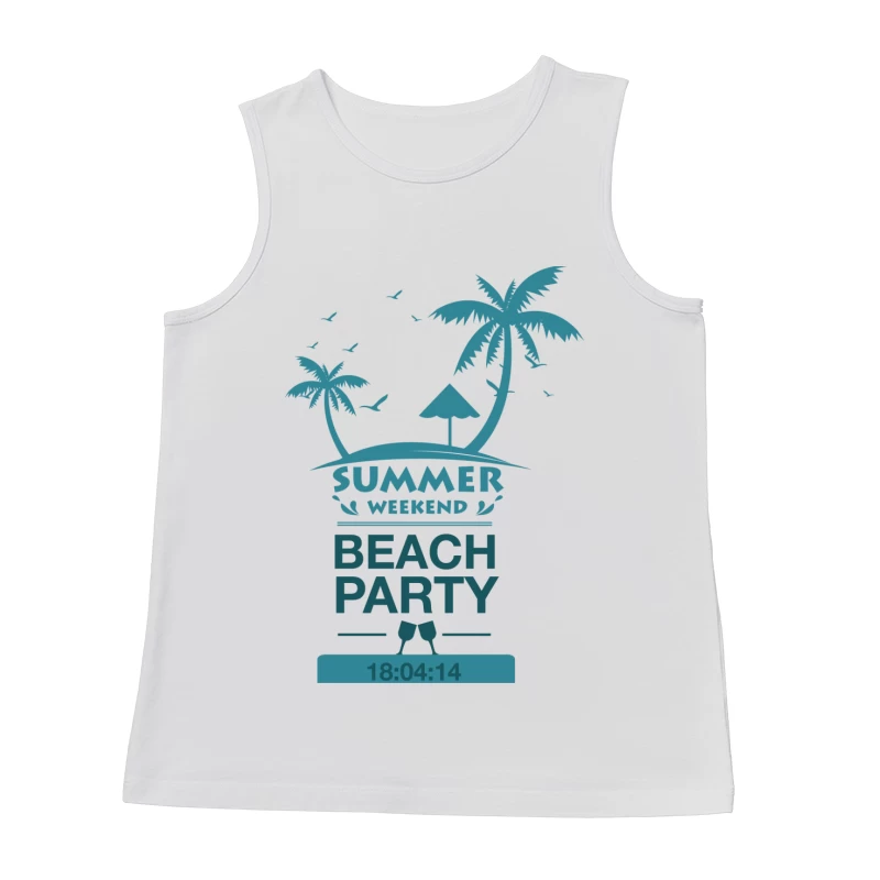 Strandparty am Sommerwochenende Herren Tanktops