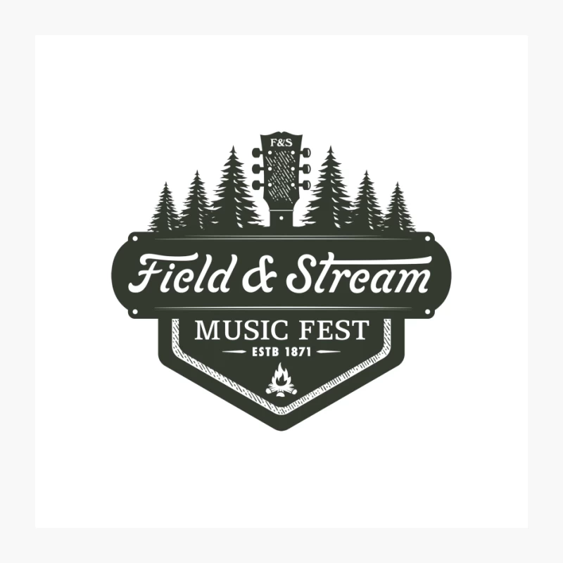 FIELD AND STREAM MUSIC FEST 2024 Pin
