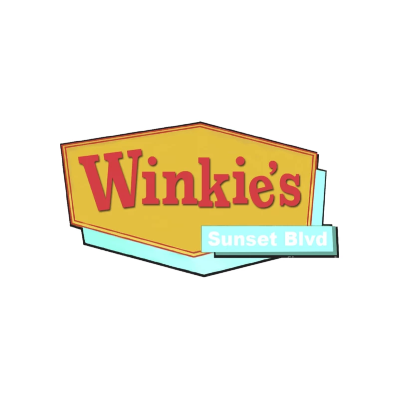 Winkie's Sunset Blvd Mouse Pad