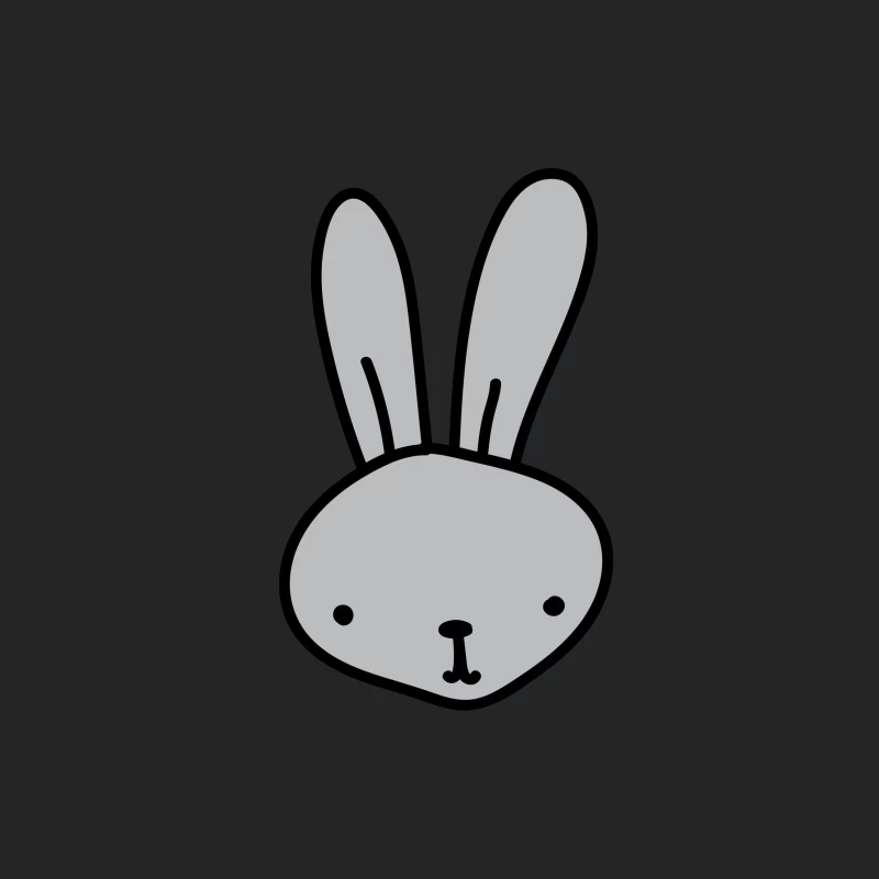 Illustration d'un lapin mignon Femme Sweat-shirt à enfiler