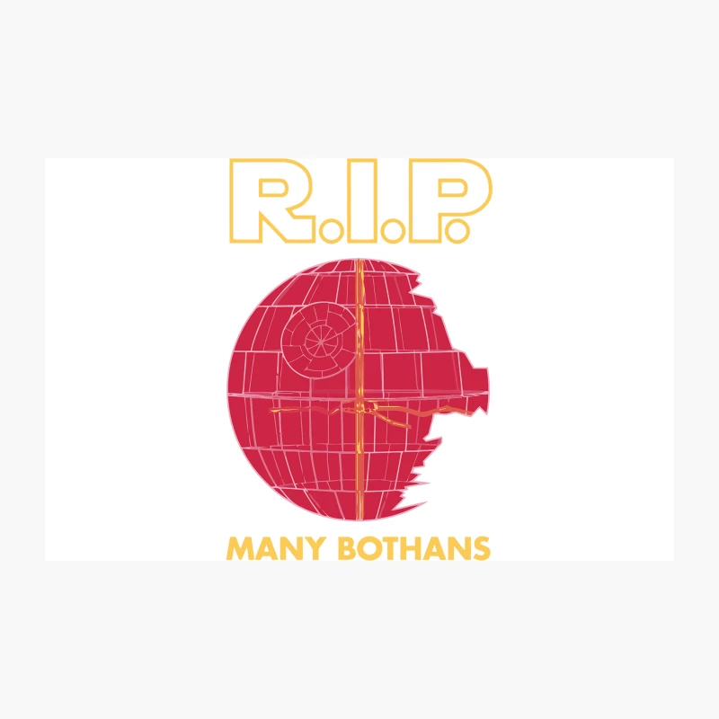 Star Wars Death Star Tribute: R.I.P. Many Bothans Travel Mug