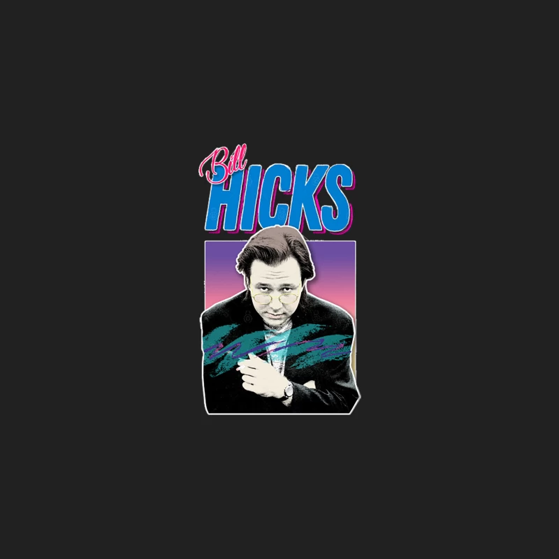 Bill Hicks  Retro Aesthetic Styled 90s Design Bucket Hat