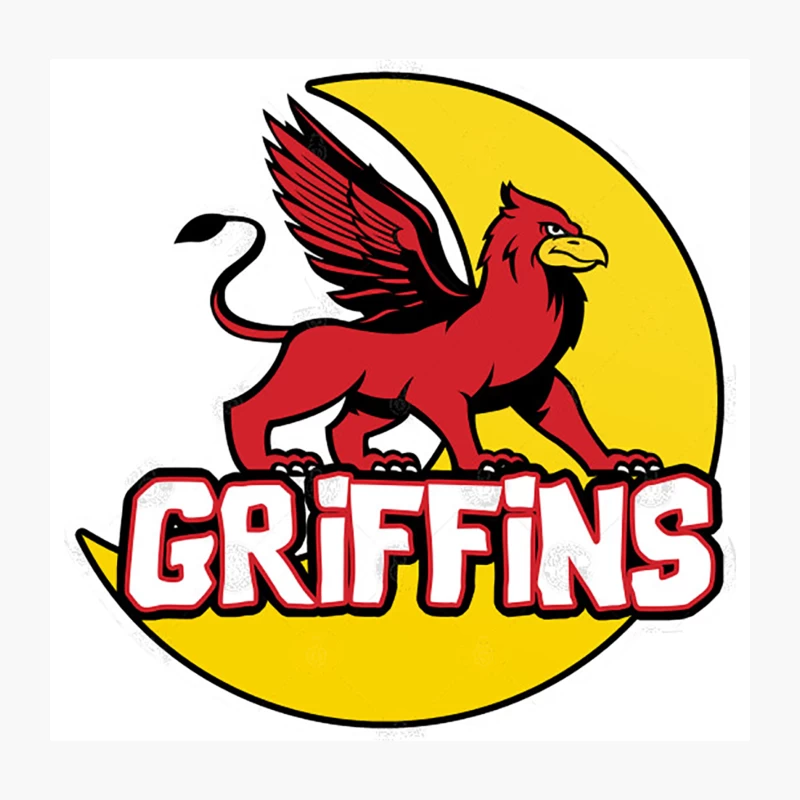 Griffins Throw Pillow