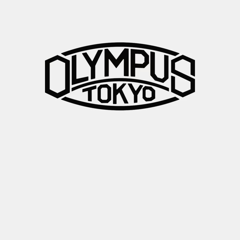 Olympus Tokyo Vintage Camera Brand Logo Male Tank Top