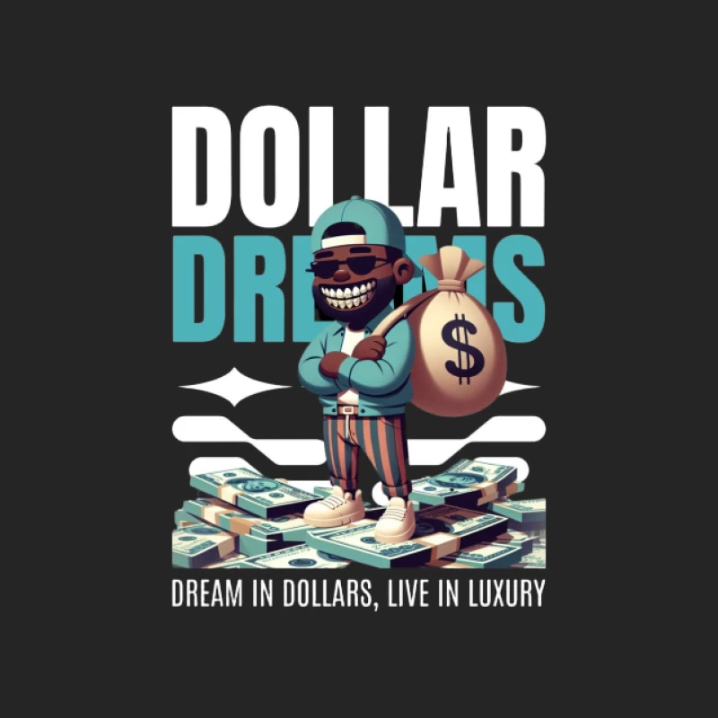 Rêves en Dollars: Vie de Luxe Homme Sweat-shirt à enfiler