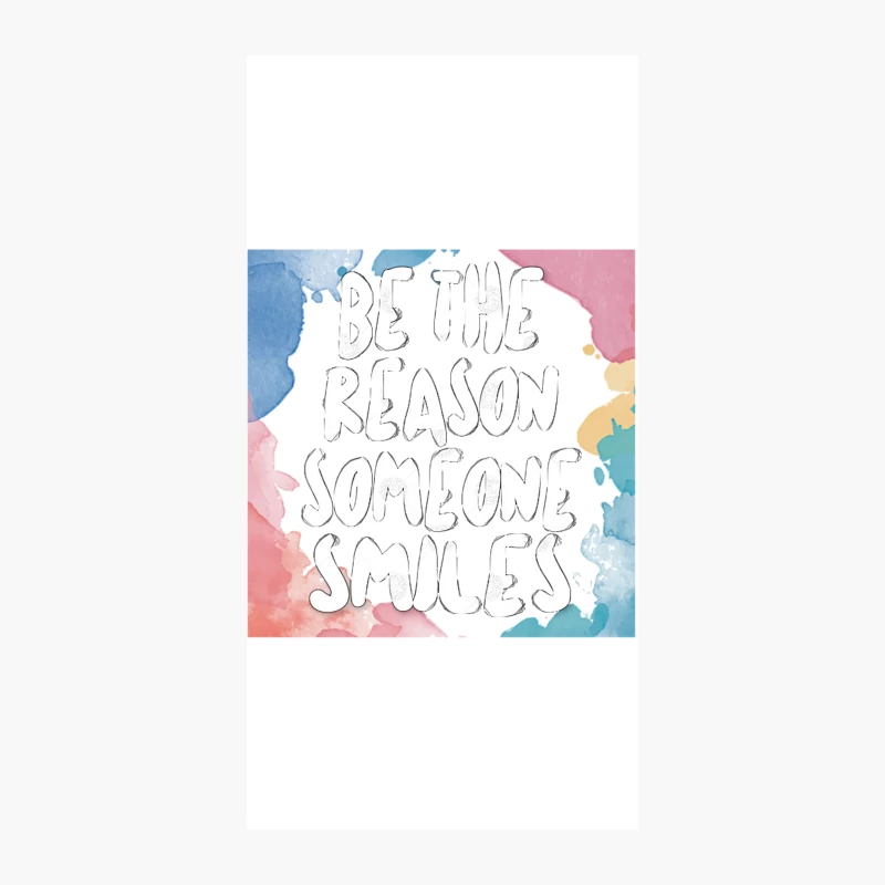 Be The Reason Someone Smiles. iPhone Case