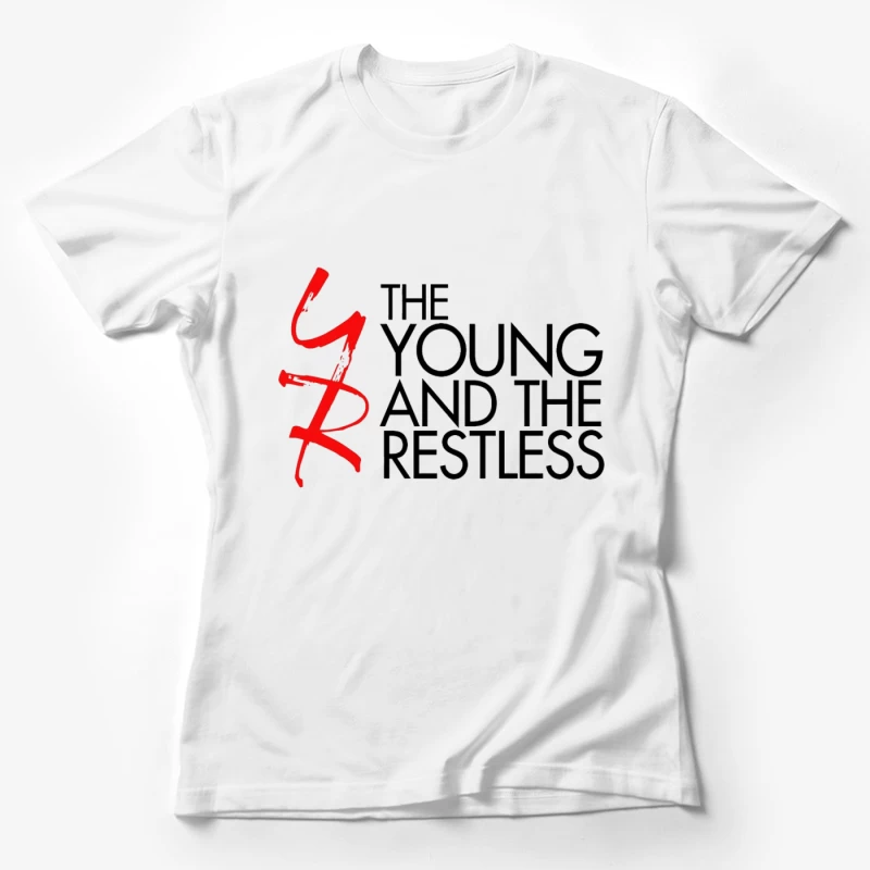 The Young and the Restless TV Show Logo Design Female T-Shirt