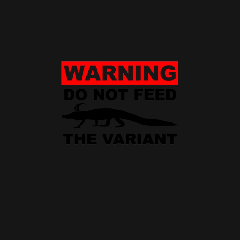 Do Not Feed the Variant - Loki Alligator Crocodile Desk Mat