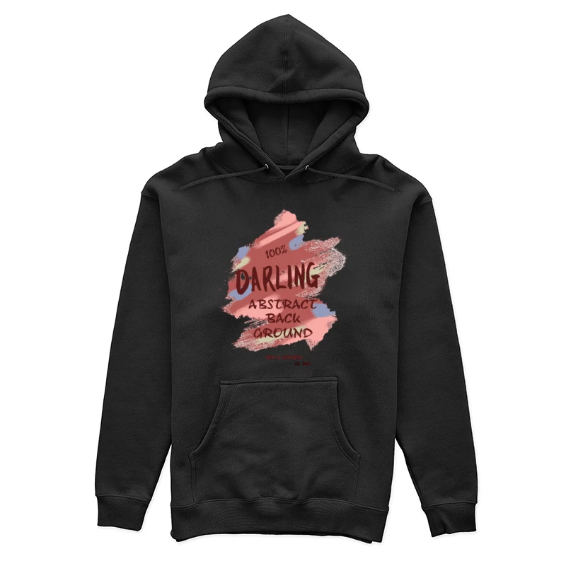 Abstrakter Hintergrund mit Farbpinsel Damen Pullover Hoodie