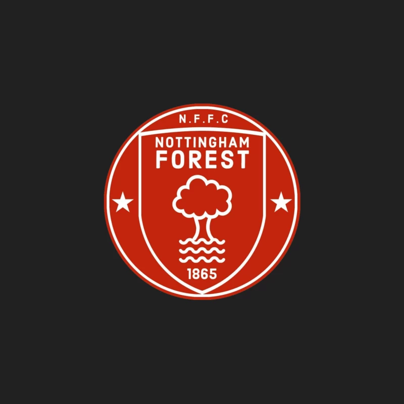 Nottingham Forest Retro Badge Bucket Hat