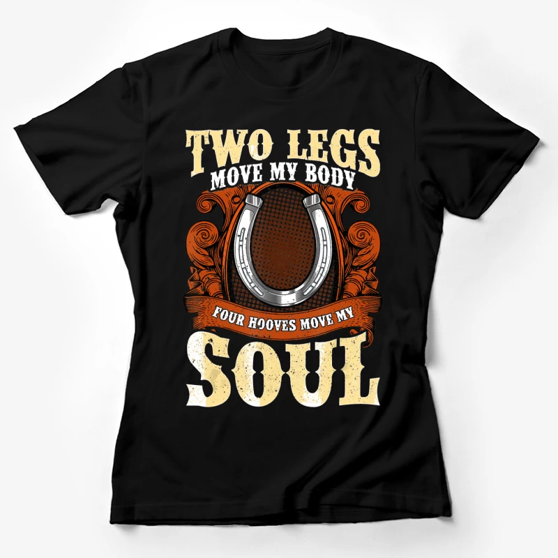 Les sabots inspirent l'âme Femme T-Shirt