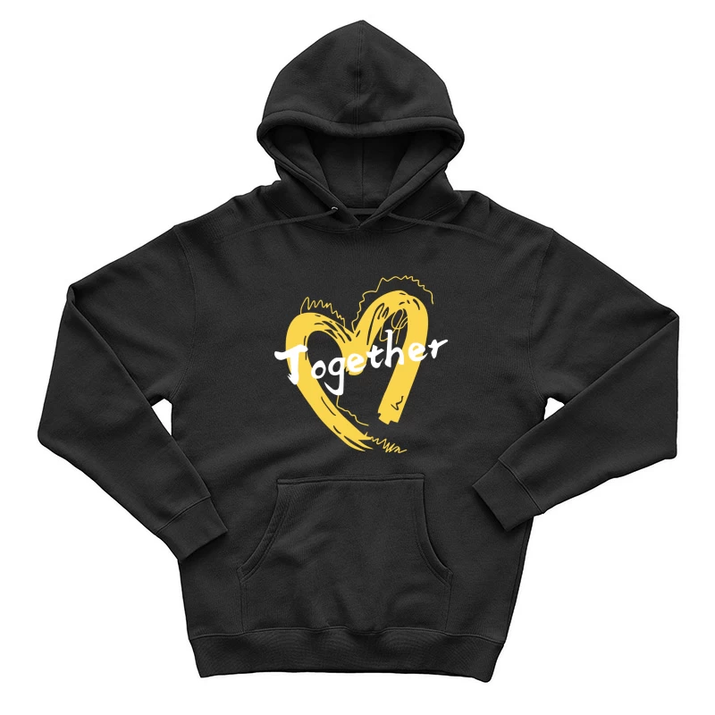 Gemeinschaft und Zusammenhalt Herren Pullover Hoodie