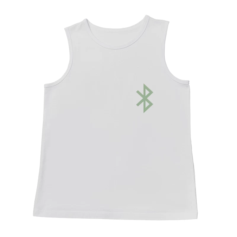 Bluetooth Wireless Technology Connection Symbol Male Tank Top
