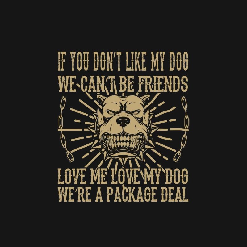 Amitié Conditionnée par l'Amour du Chien Femme Manches Longues T-Shirt
