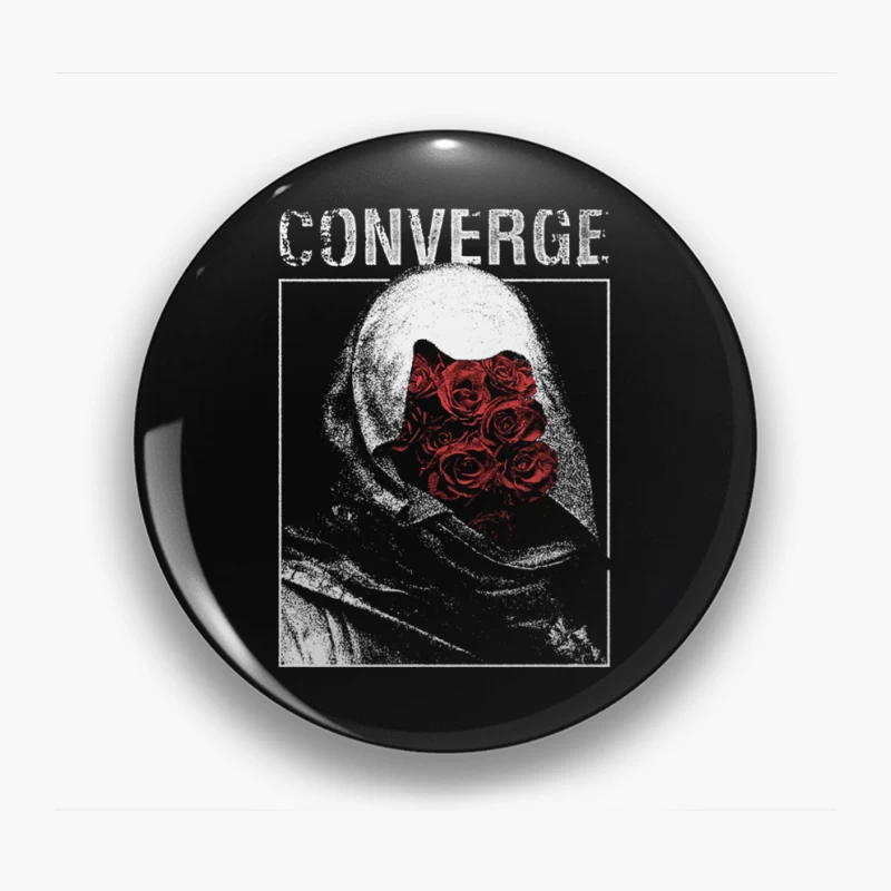 Converge Rose Killer III Red Pin