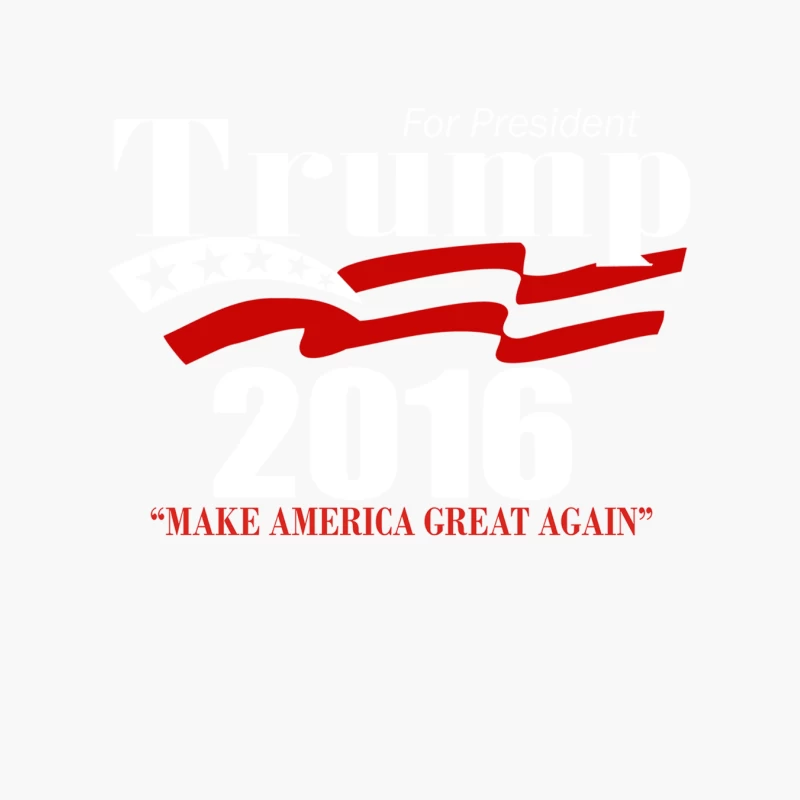 Trump For President Election 2016 Cotton Tote Bag
